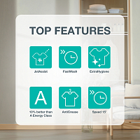 Отдельностоящая стиральная машина, 6 кг