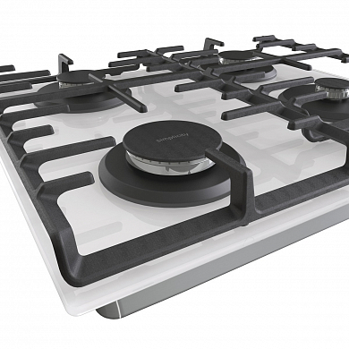 Газовая варочная панель на закаленном стекле