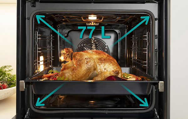 Духовой шкаф с эффектом русской печи — HomeMade Plus в духовке Gorenje