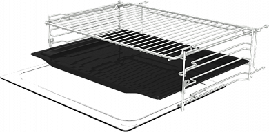 Компактный духовой шкаф с функцией СВЧ