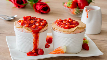Клубничное суфле
