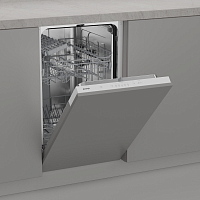 Полностью встраиваемая посудомоечная машина, 45 см