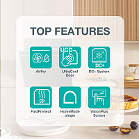 Компактный духовой шкаф с функцией СВЧ