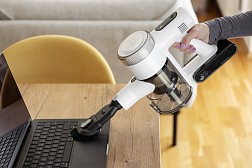 Аккумуляторный вертикальный пылесос