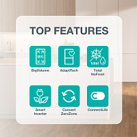 Двухкамерный холодильник