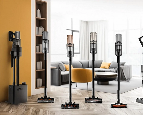 Новая серия беспроводных пылесосов Gorenje NEO: лёгкая уборка каждый день