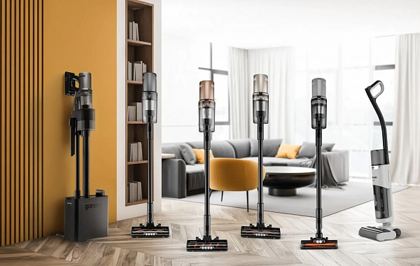 Новая серия беспроводных пылесосов Gorenje NEO: лёгкая уборка каждый день