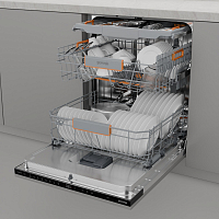 Полностью встраиваемая посудомоечная машина, 60 см
