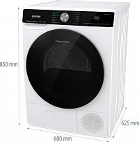 G800 Отдельностоящая сушильная машина с тепловым насосом, 10 кг