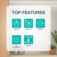 Конденсационная сушильная машина с тепловым насосом, 7 кг