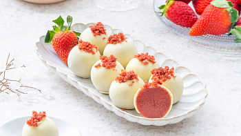 Рецепт потрясающе вкусных трюфелей красный бархат