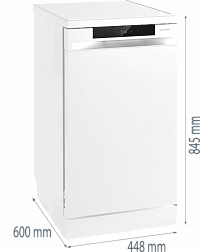 Отдельностоящая посудомоечная машина, 45 см