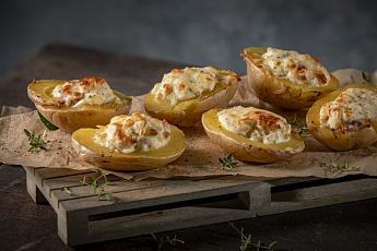 Картофель с начинкой
