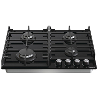 Газовая варочная панель на закаленном стекле